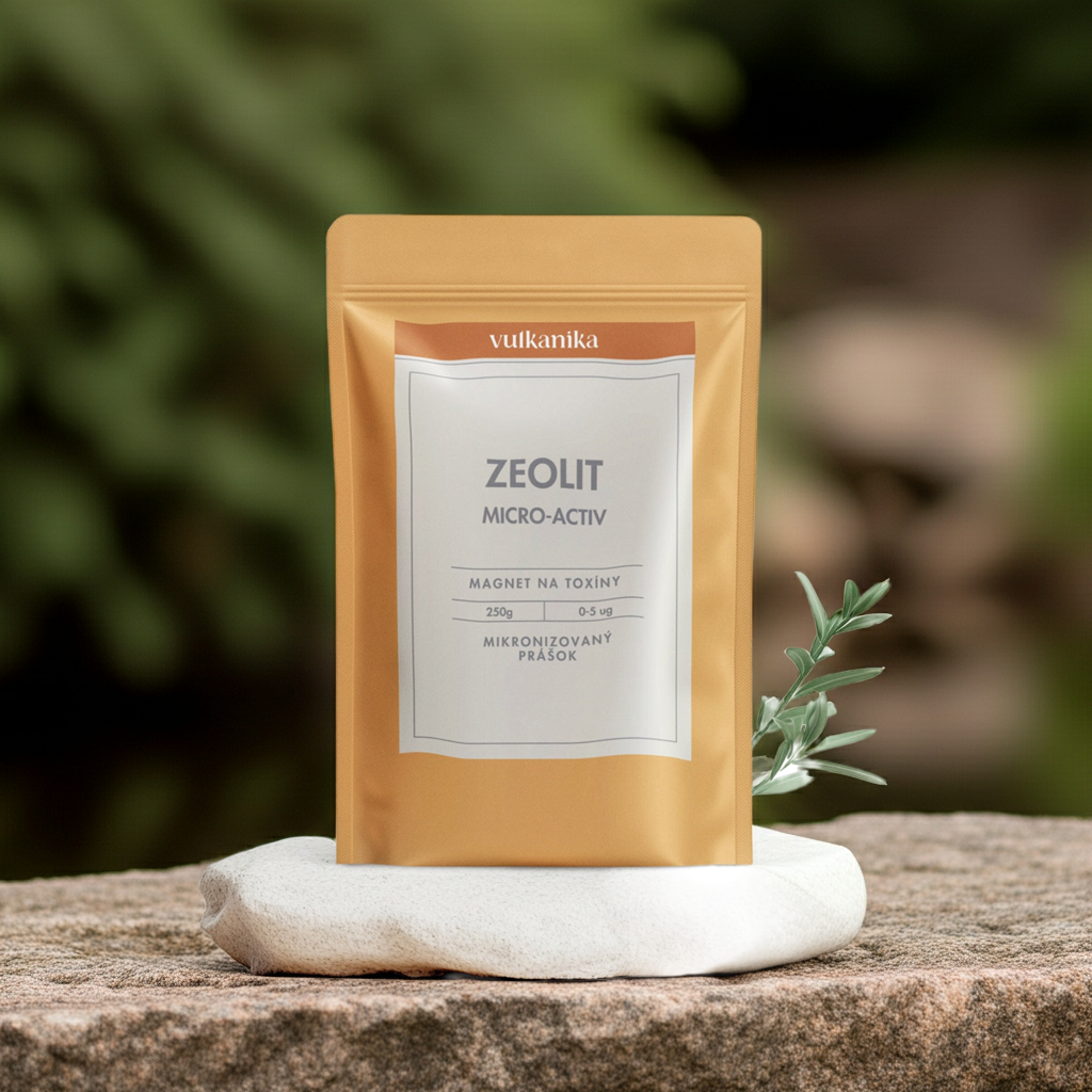 zeolit klinoptilolit prasok vulkanika